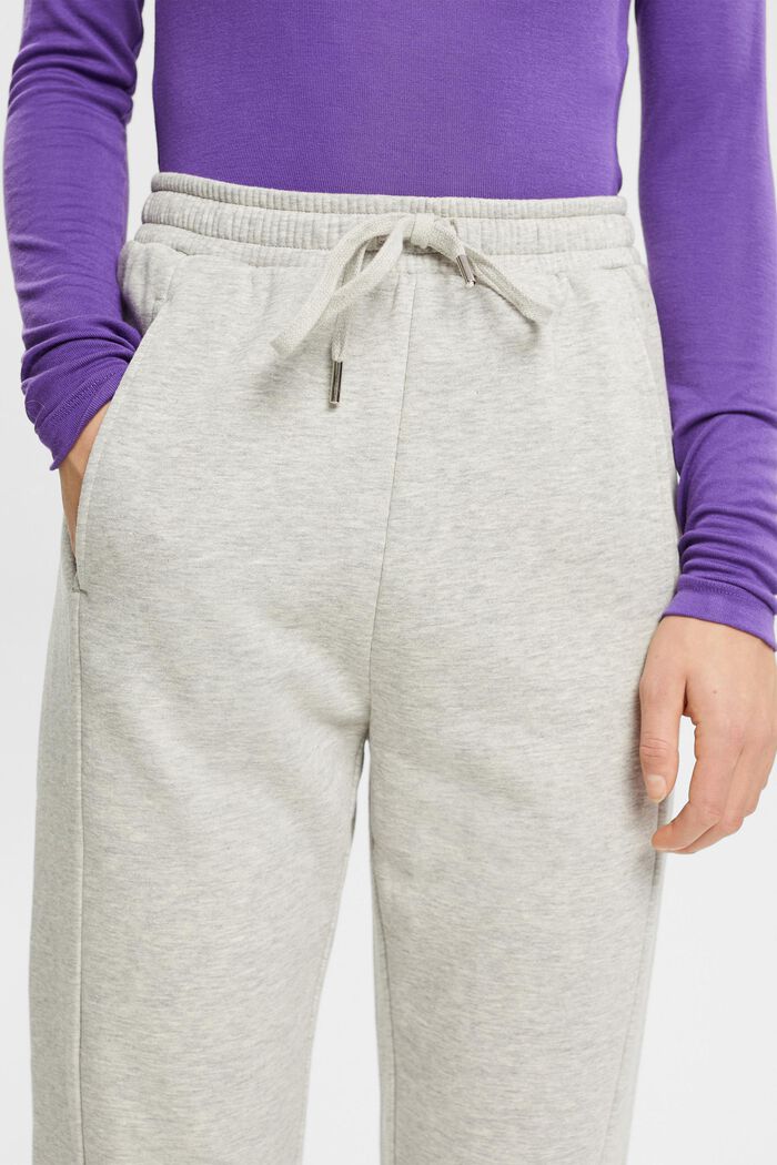 Pantalon de jogging à taille à cordon coulissant, LIGHT GREY, detail image number 2