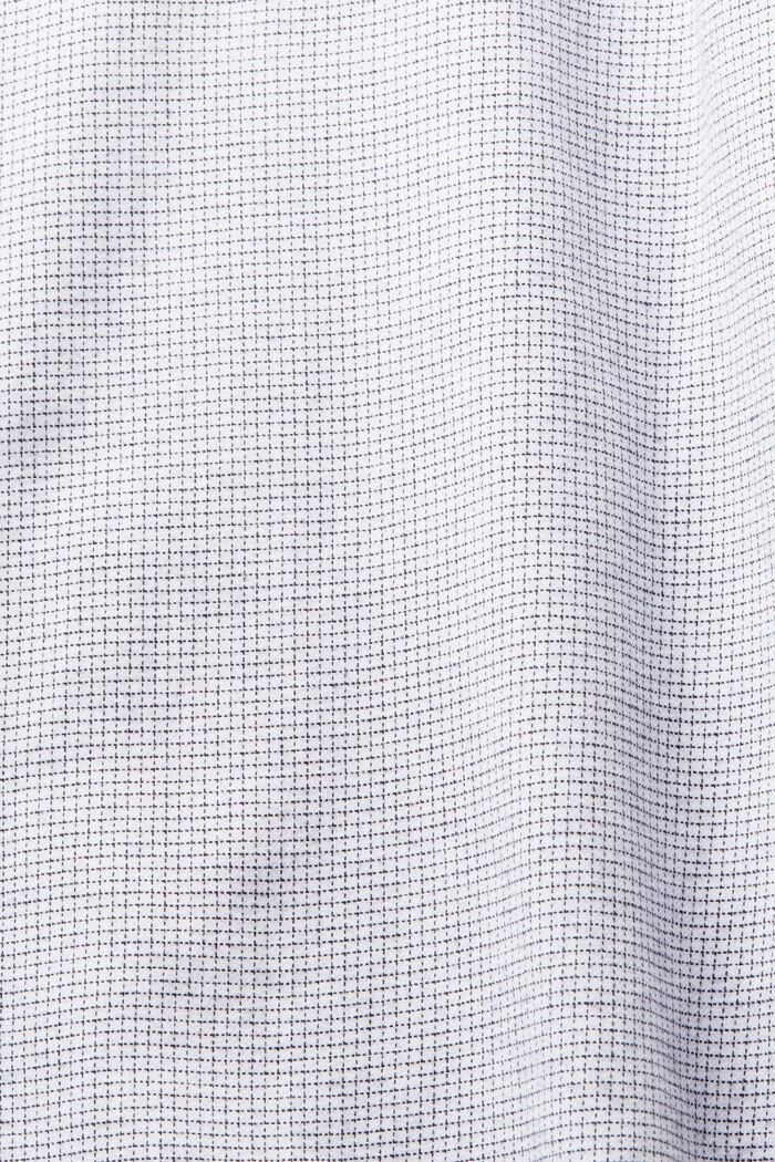 Regular fit-overhemd met ruitjes van katoen, WHITE, detail image number 5