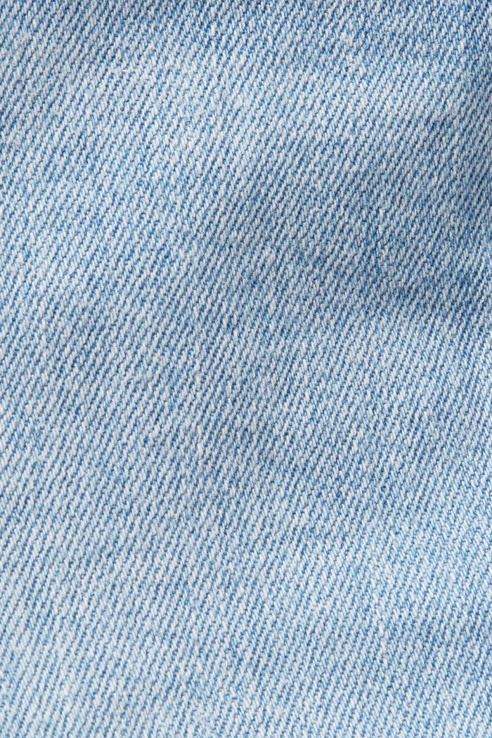 Mid rise capri jeans, BLUE LIGHT WASHED, detail image number 6