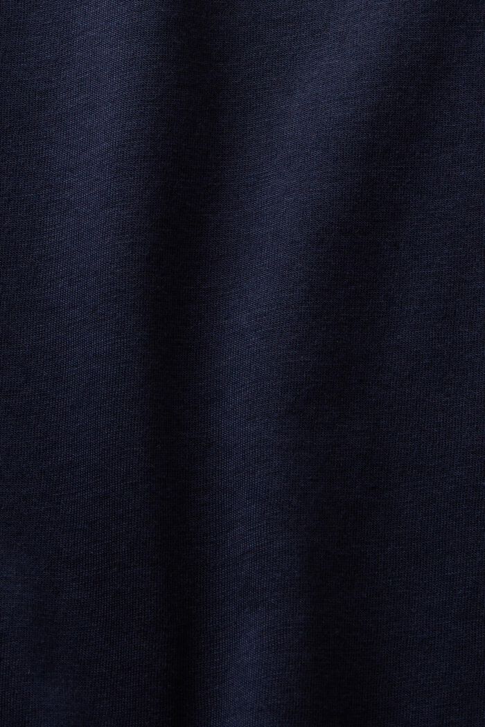 T-shirt sans manches imprimé orné de sequins, NAVY, detail image number 5