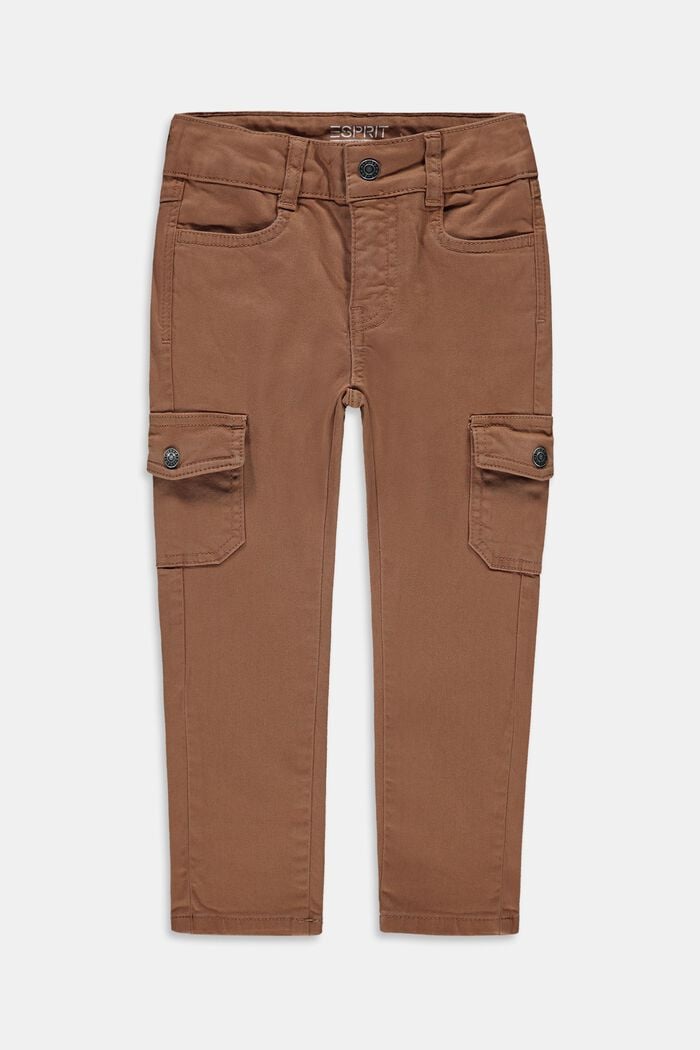 Pantalon slim de style cargo à taille ajustable