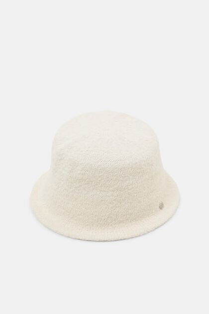 Gebreide bucket hat