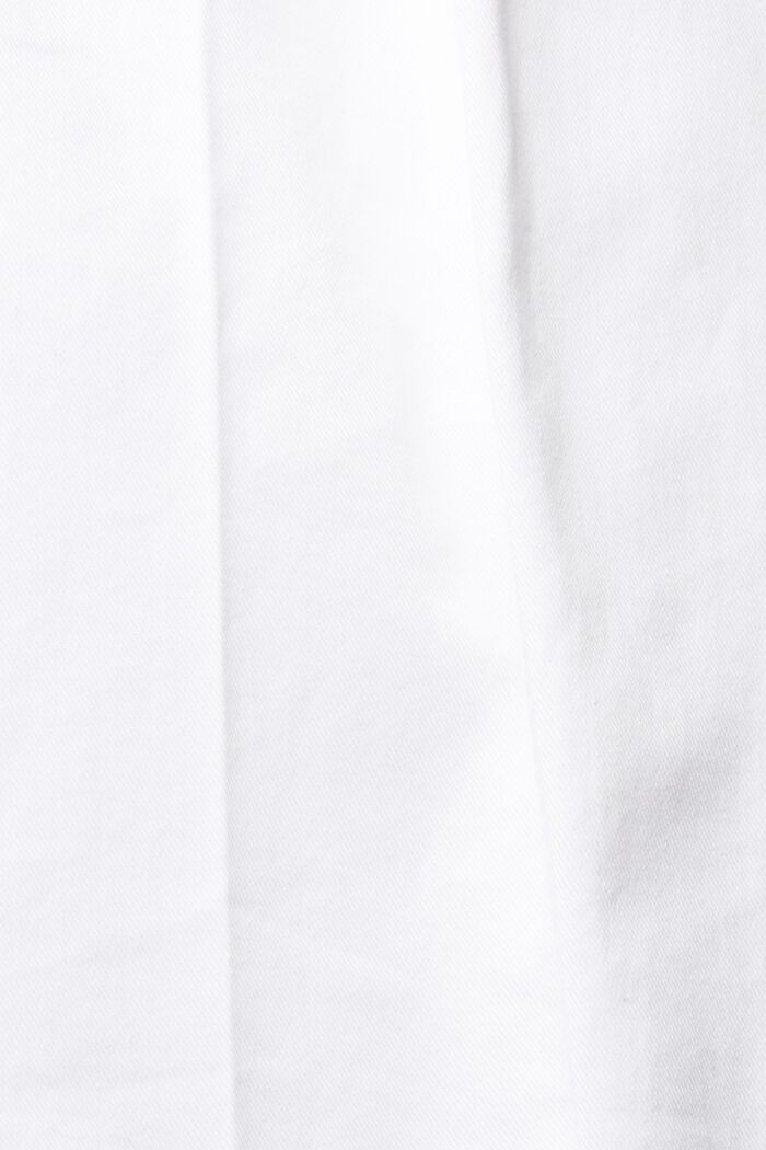 Jean Bootcut à plis de repassage permanents, WHITE, detail image number 4
