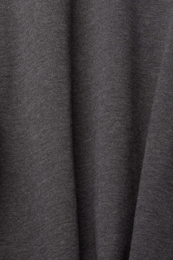 Gerecycled: sweatshirt, DARK GREY, detail image number 5