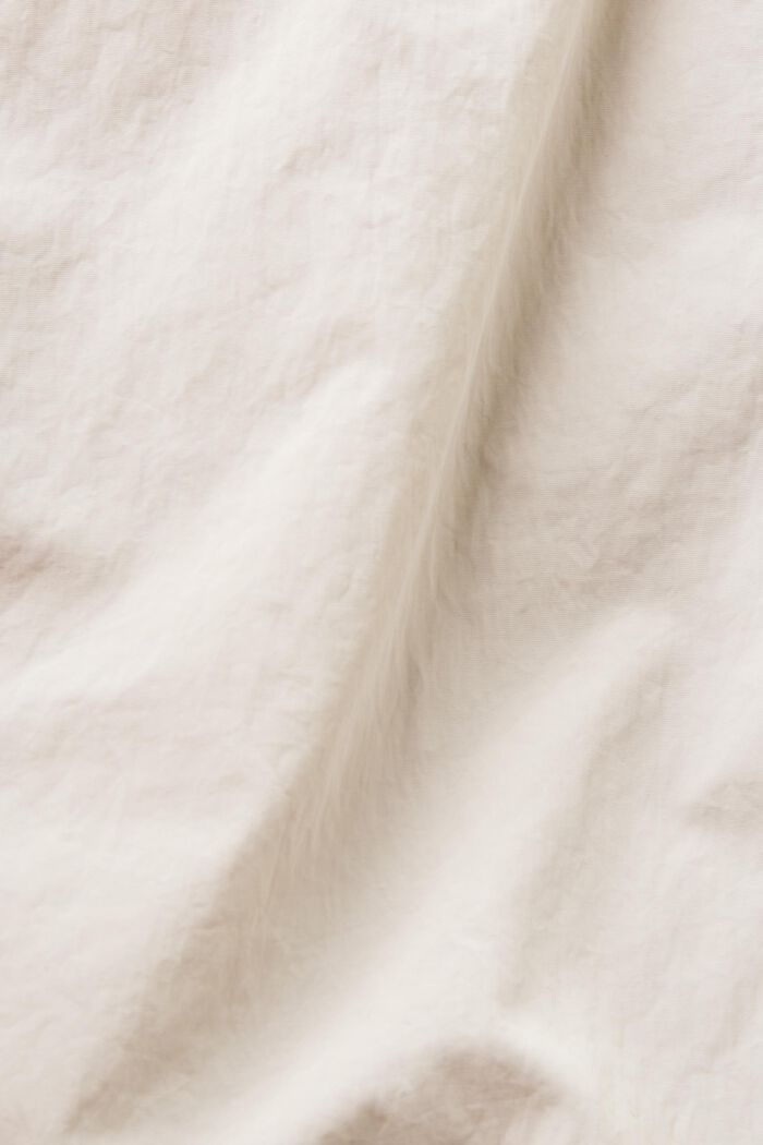 2-in-1 gevoerde mantel met afneembare mouwen, CREAM BEIGE, detail image number 5