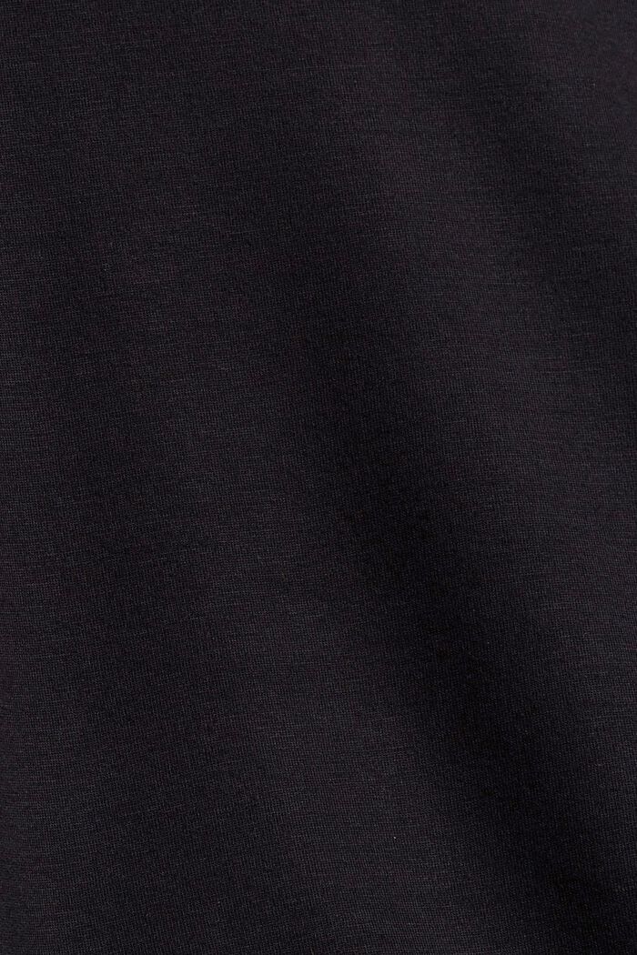 Sweat-shirt à détail boutonné, BLACK, detail image number 4