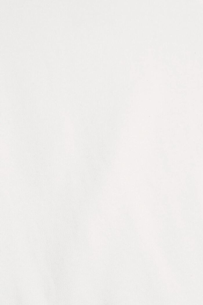 Sweatshirt van zuiver katoen, OFF WHITE, detail image number 1