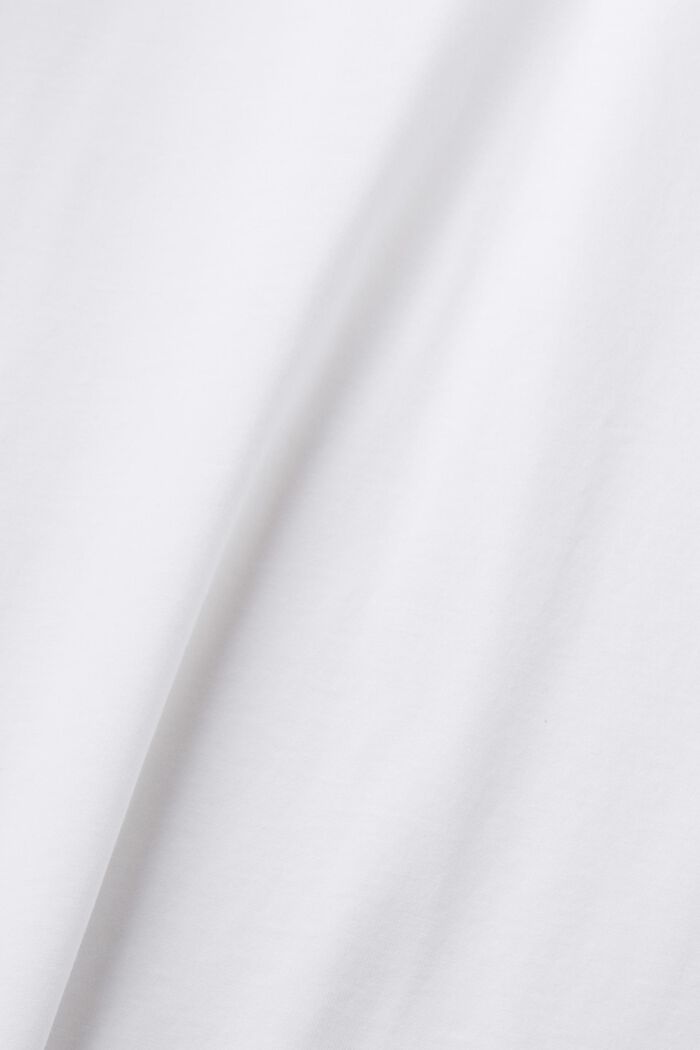 T-shirt van organic cotton, WHITE, detail image number 5