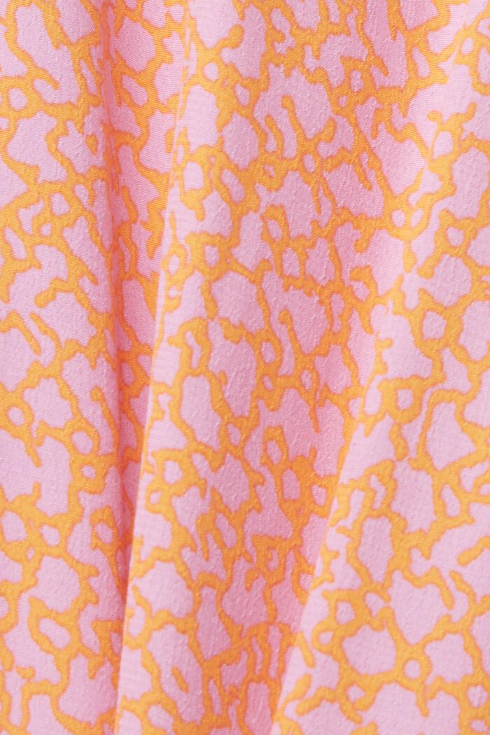 Jupe longueur midi à motif floral all-over, LILAC, detail image number 4