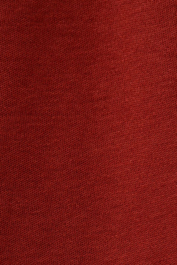 Jersey rok met riem, TERRACOTTA, detail image number 5