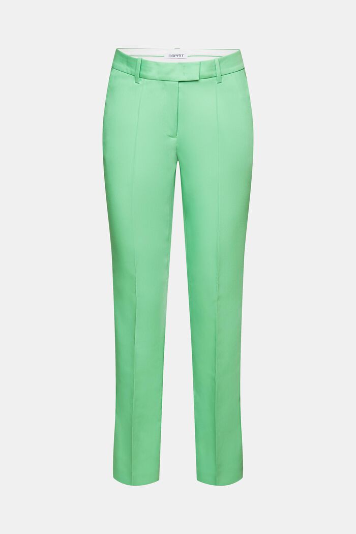 Pantalon taille basse de coupe droite, CITRUS GREEN, detail image number 6