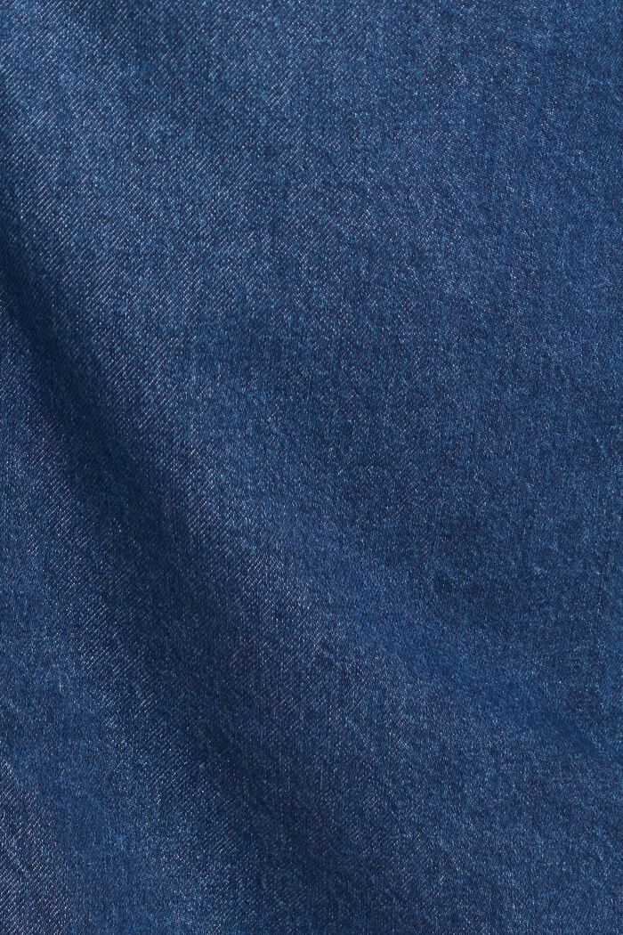 Denim rok, organic cotton, BLUE DARK WASHED, detail image number 1