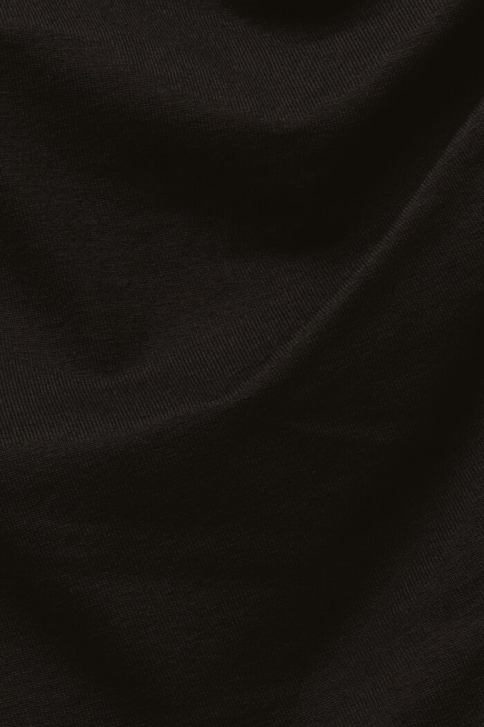 Jersey jumpsuit in wikkellook, BLACK, detail image number 5