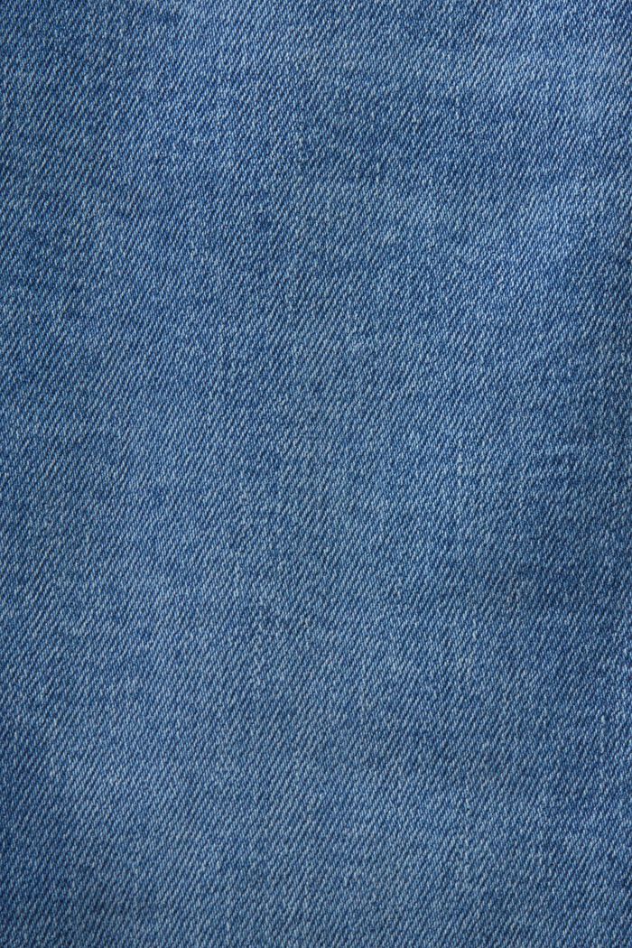 Slim fit jeans met middelhoge taille, BLUE MEDIUM WASHED, detail image number 5