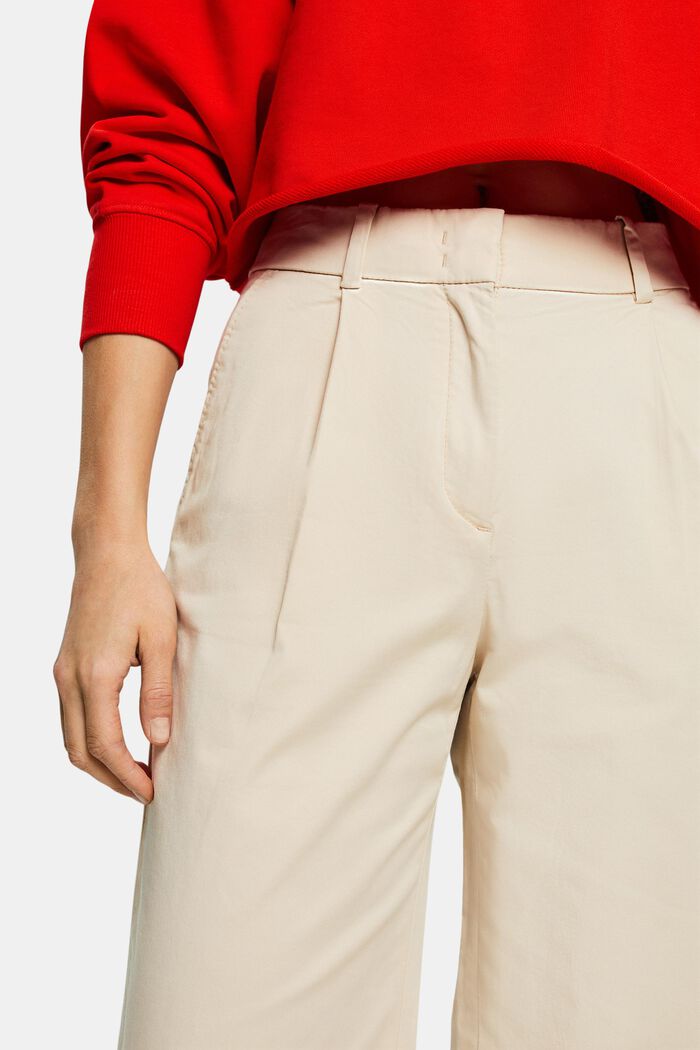 Chino à jambes larges, CREAM BEIGE, detail image number 2