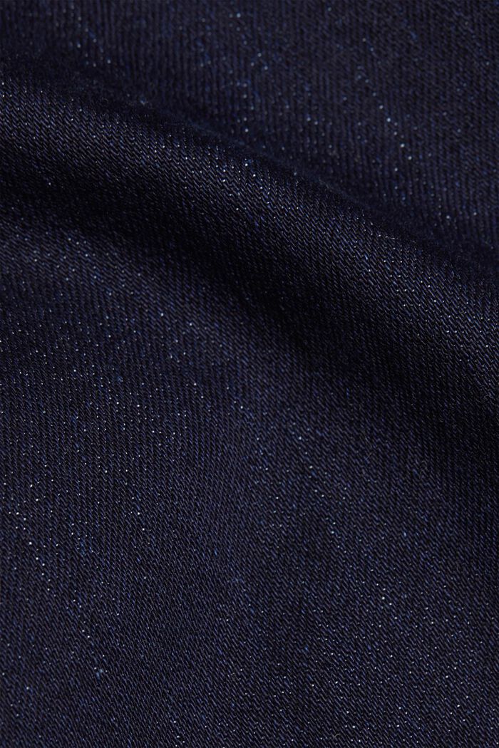 Jean super stretch à teneur en coton biologique, BLUE RINSE, detail image number 1