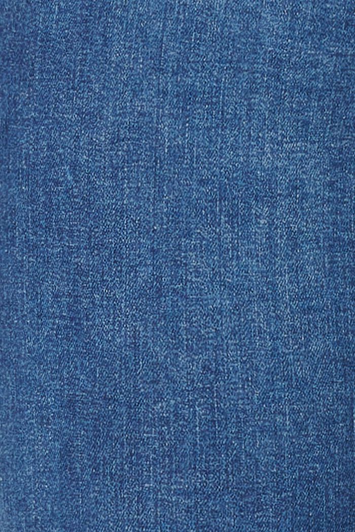 Jeans met band over de buik, organic cotton, BLUE MEDIUM WASHED, detail image number 3