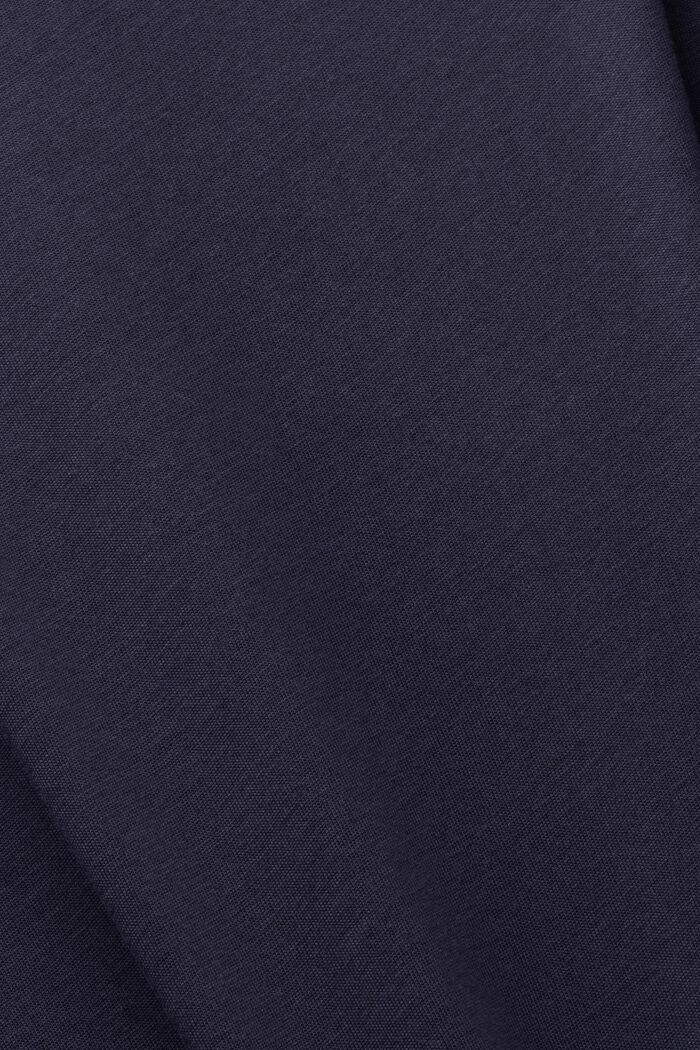 Chemise de nuit en jersey ornée d’un logo, NAVY, detail image number 4