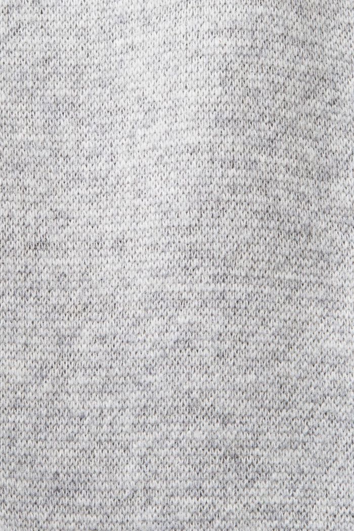 Fair Isle-gebreide broek van een wol-kasjmiermix, LIGHT GREY, detail image number 5
