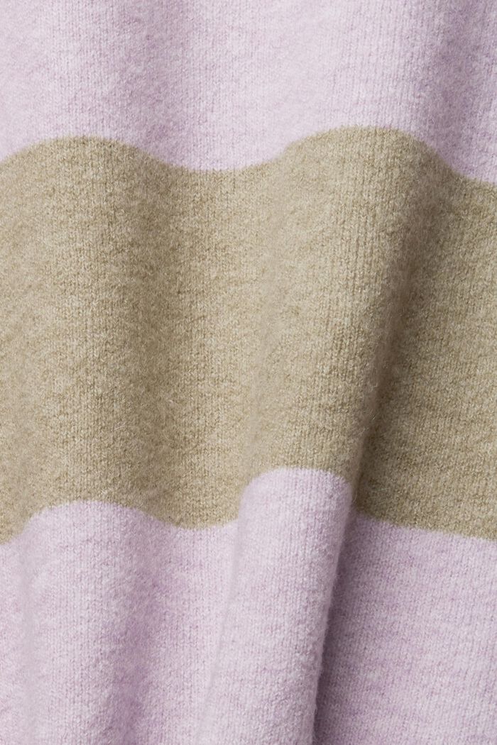 À teneur en laine : le pull-over duveteux, LAVENDER COLORWAY, detail image number 4