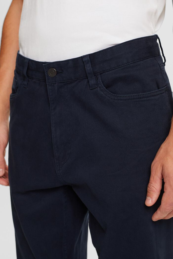 Pantalon droit classique, NAVY, detail image number 1