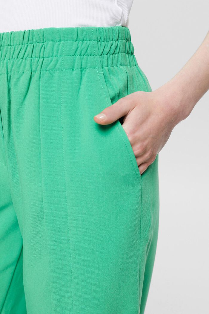Pantalon à jambes larges, GREEN, detail image number 2
