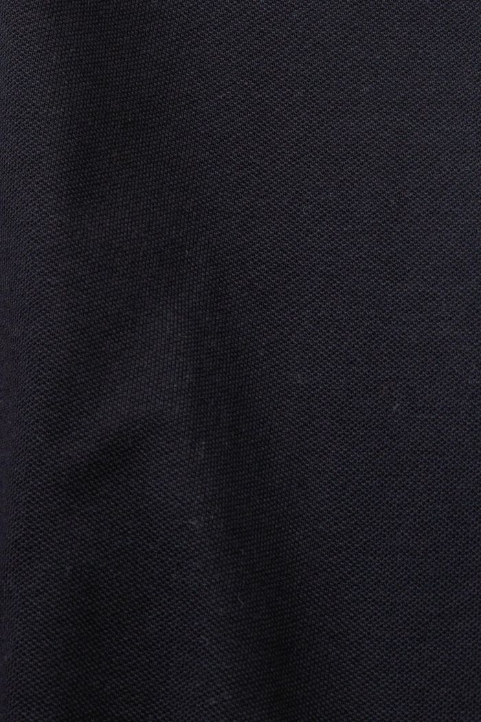 Signature piqué poloshirt, BLACK, detail image number 4