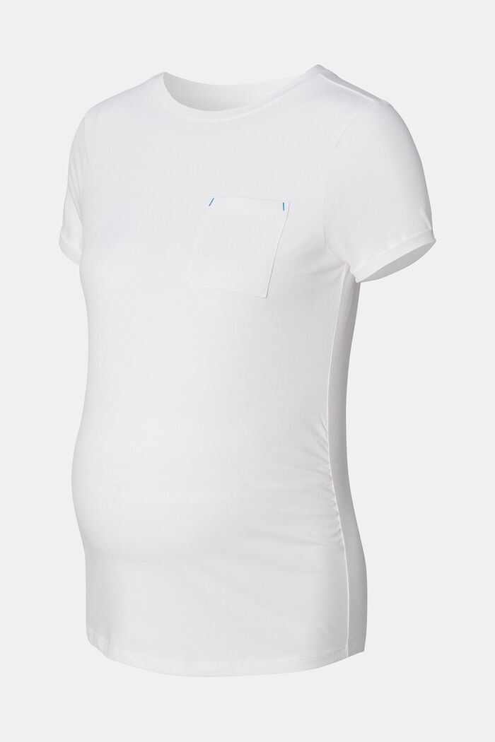 MATERNITY T-shirt met korte mouwen, BRIGHT WHITE, detail image number 5