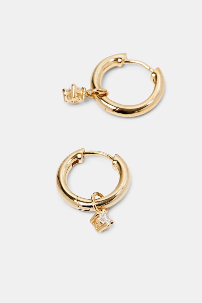 Earrings, GOLD, detail image number 1
