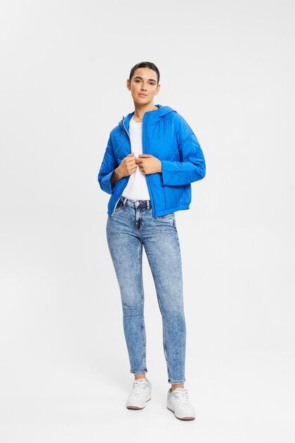 Slim fit-jeans met stretch