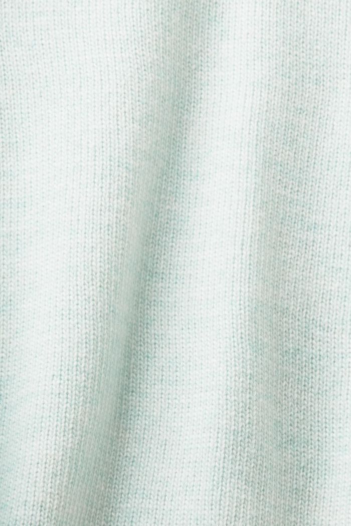 Pull à manches courtes, LIGHT AQUA GREEN, detail image number 4