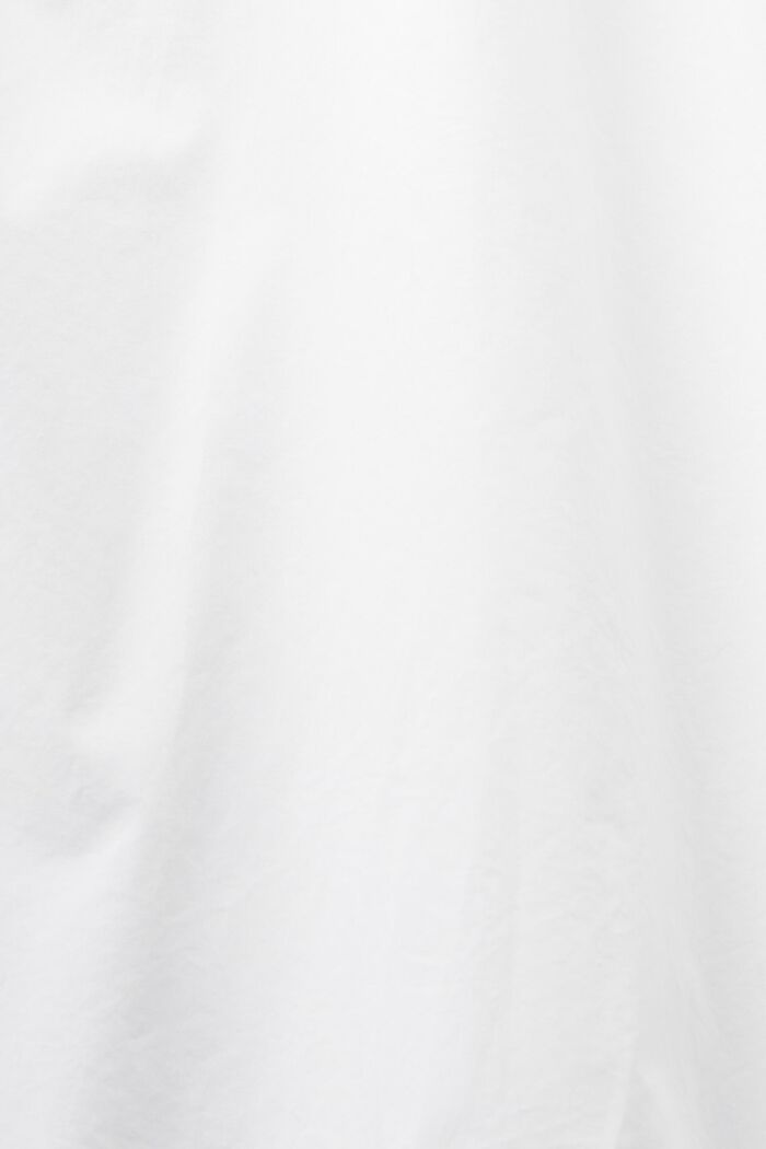 Mouwloze mini-jurk met volants aan de zoom, WHITE, detail image number 5