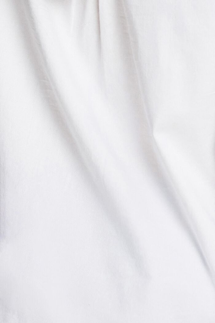 Overhemdblouse van 100% katoen, WHITE, detail image number 1
