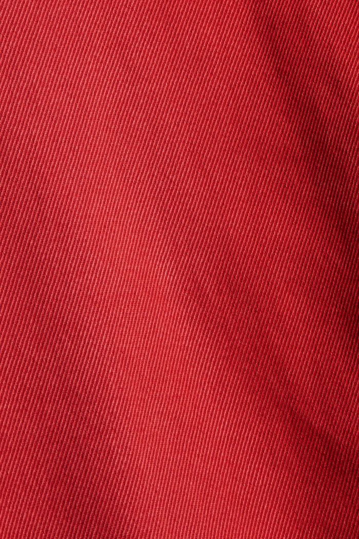 Pantalon en mélange de TENCEL™ et de coton biologique, RED, detail image number 4