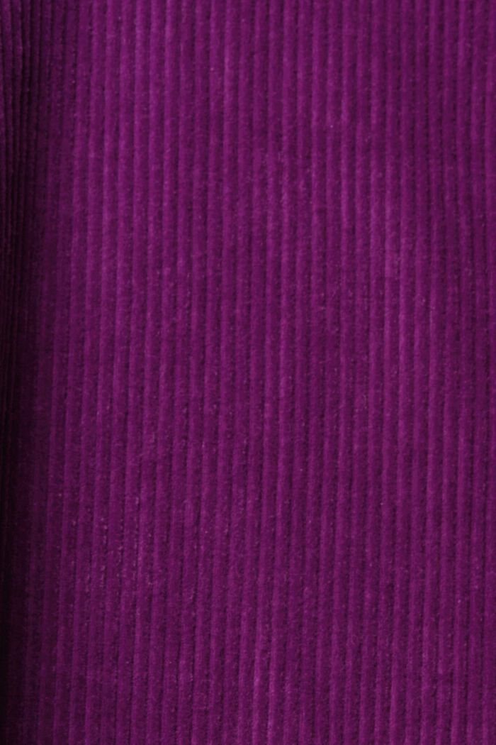 Mini-jupe en velours côtelé, VIOLET, detail image number 1