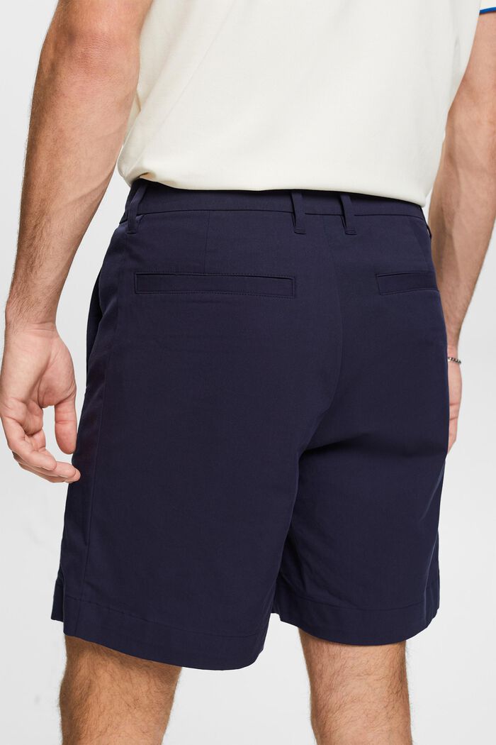 Short chino en twill stretch, NAVY, detail image number 3