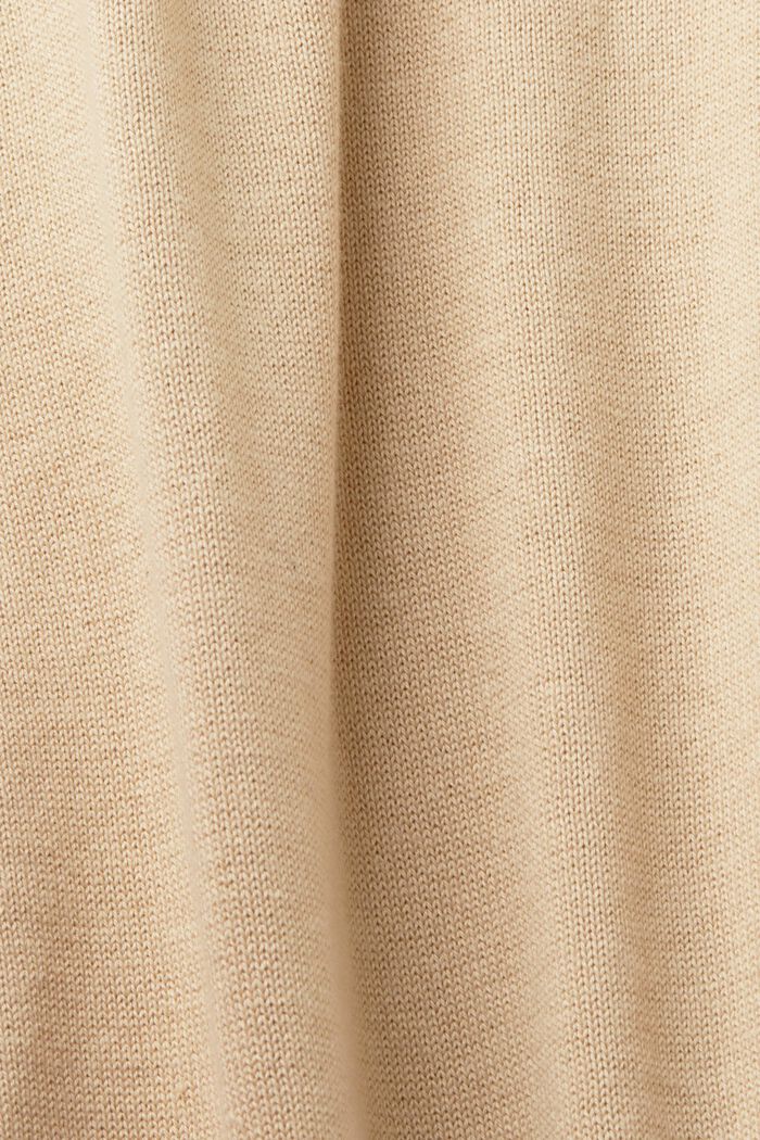 Pull en maille à col polo, TENCEL™, SAND, detail image number 5