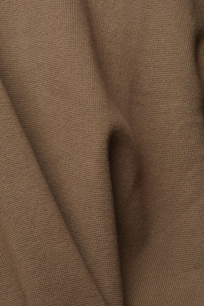 Sweatshirt met ronde hals, KHAKI GREEN, detail image number 5