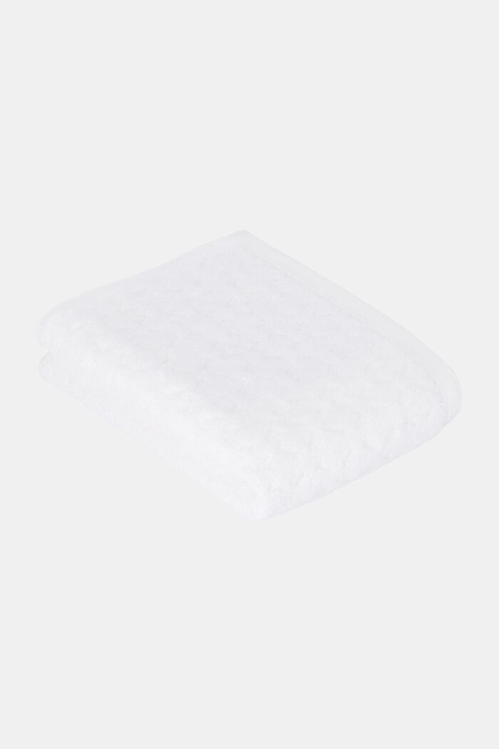 Handdoek van 100% biologisch katoen, WHITE, detail image number 1