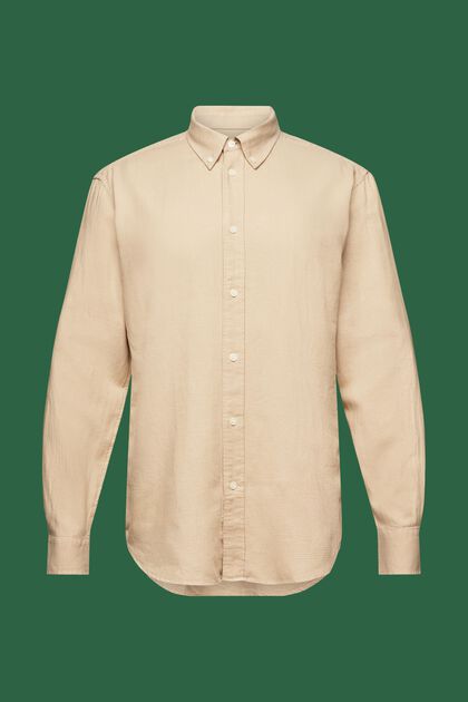 Chemise à petits carreaux en coton de coupe Regular Fit