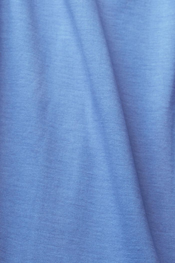 Met TENCEL™: knielange jersey jurk, LIGHT BLUE LAVENDER, detail image number 4