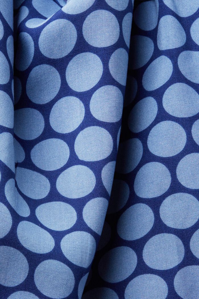 Pyjama-short à imprimé à pois, DARK BLUE, detail image number 4