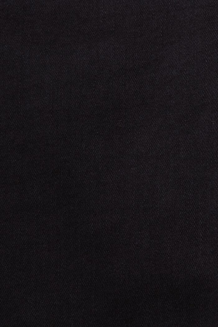 Mid rise skinny jeans, BLACK DARK WASHED, detail image number 6