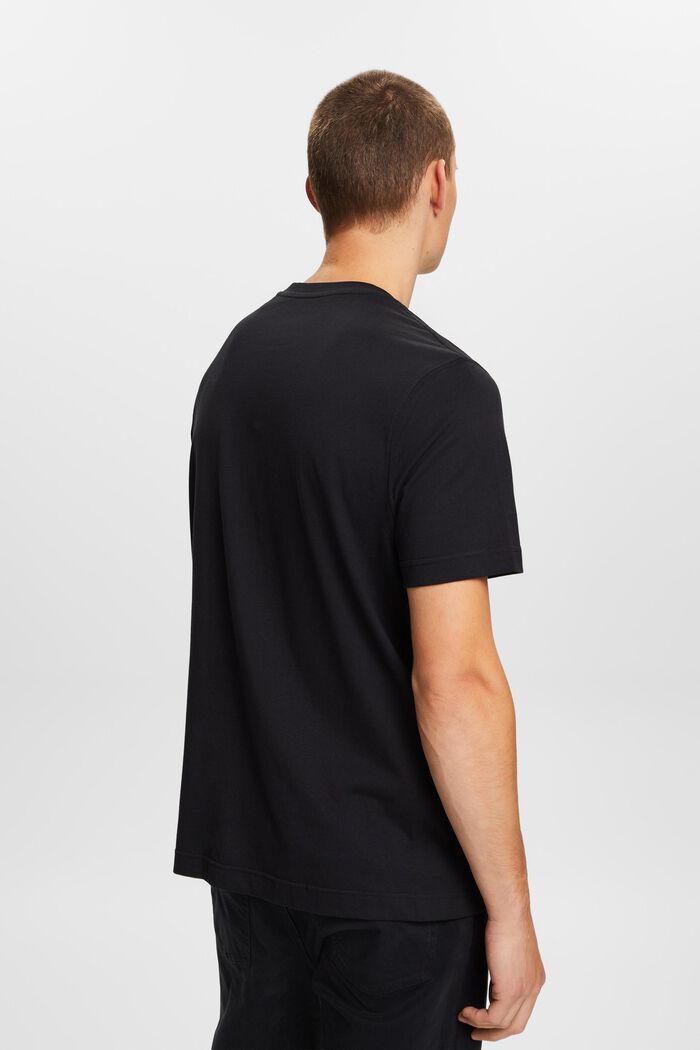 T-shirt van organic cotton, BLACK, detail image number 4
