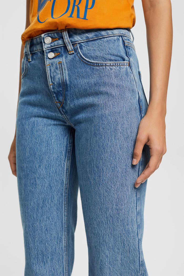 High-rise bootcut jeans, BLUE LIGHT WASHED, detail image number 0