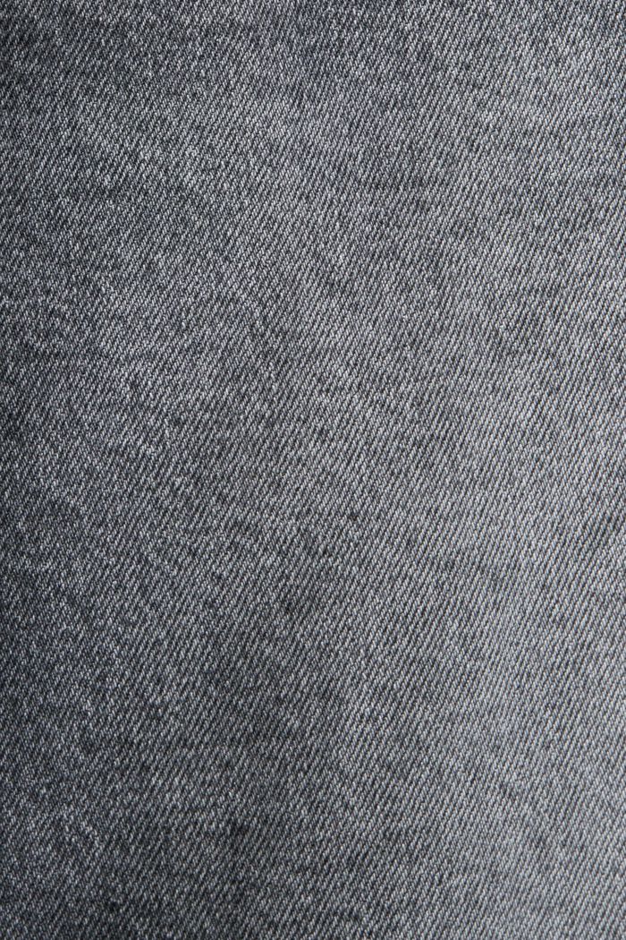 Mid rise regular tapered jeans, GREY MEDIUM WASHED, detail image number 6