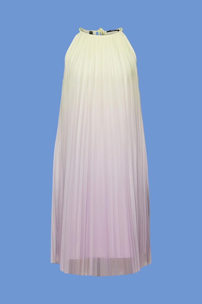 Mini-jurk met plooien, VIOLET, detail image number 6