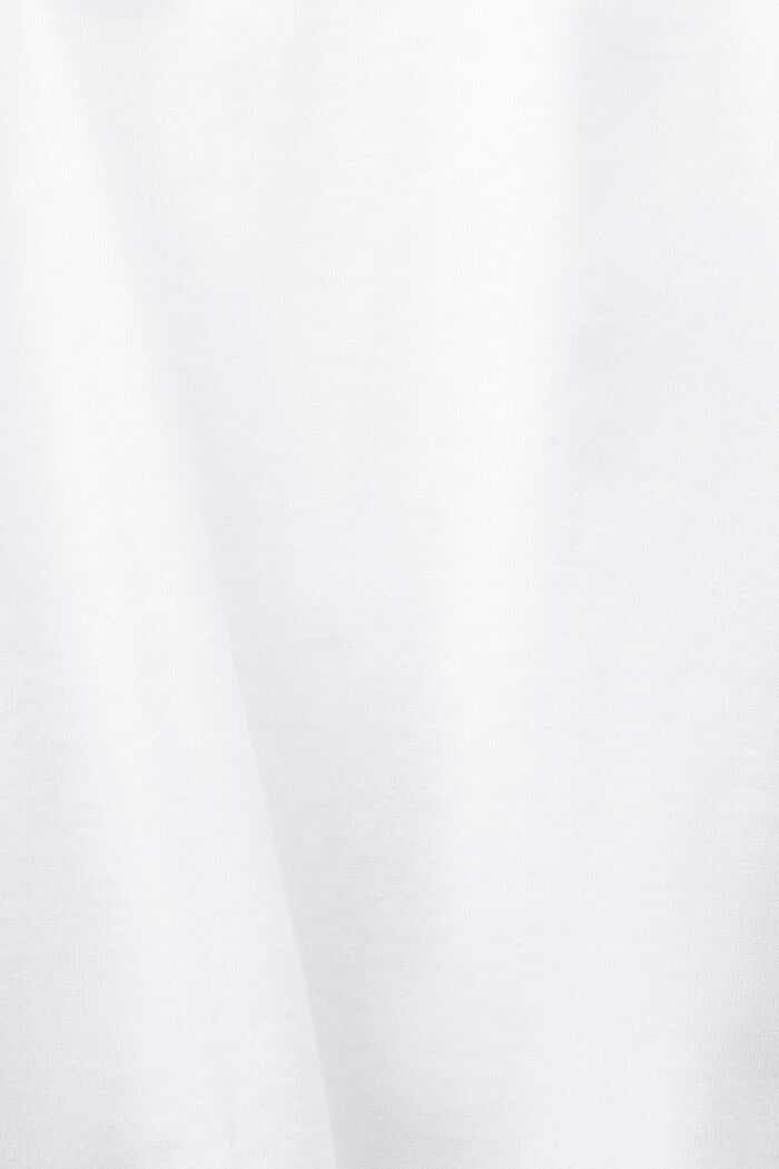 T-shirt à imprimé graphique, WHITE, detail image number 4