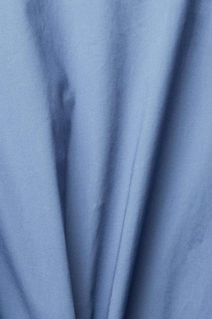 Katoenen jurk met volant, GREY BLUE, detail image number 5