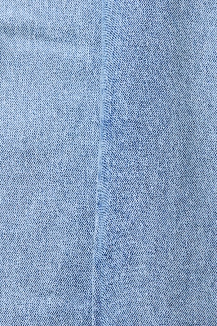 Boyfriend jeans met destroyed effecten, BLUE MEDIUM WASHED, detail image number 4
